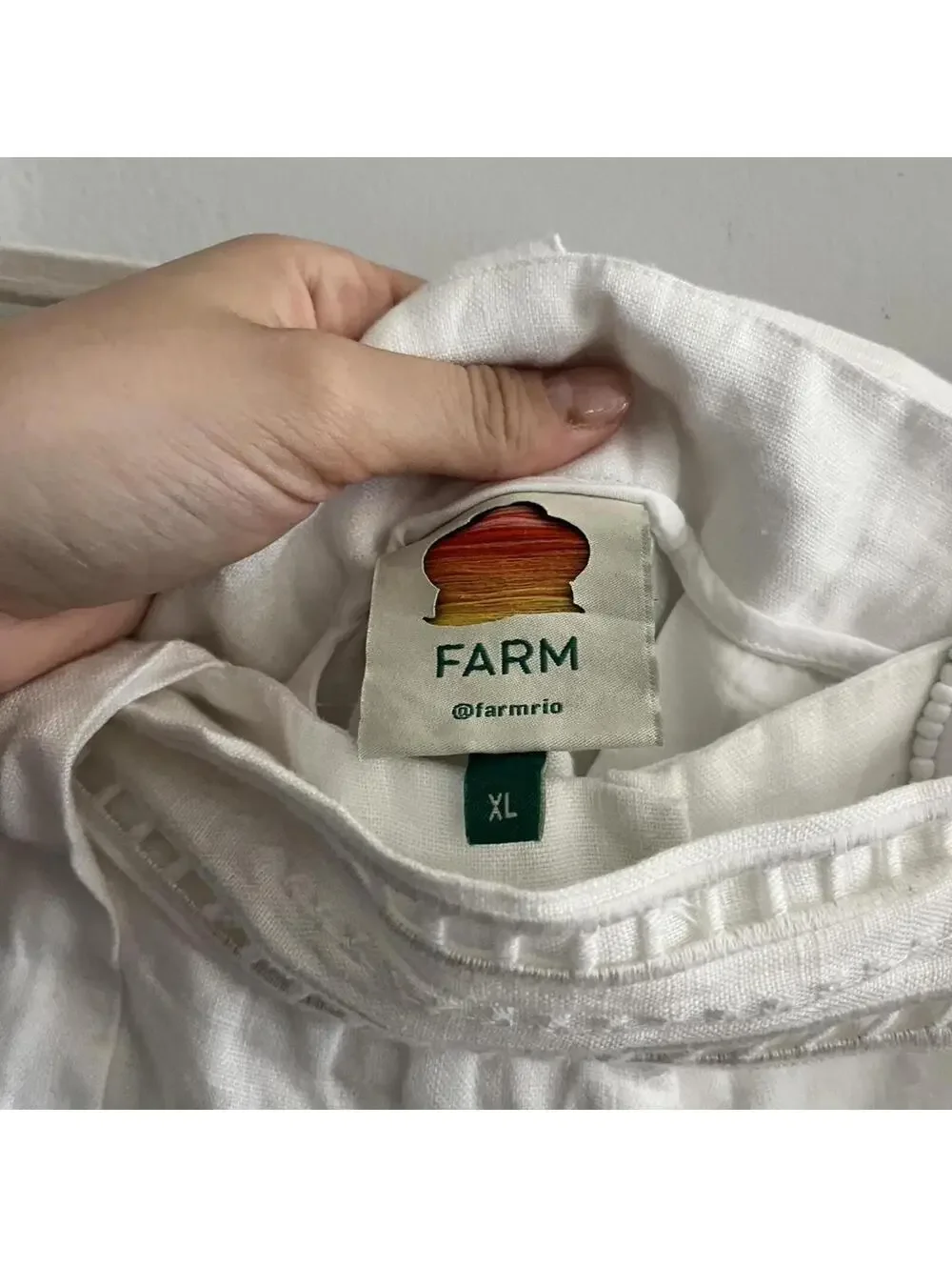 Farm Rio Richelieu Linen Shorts - Picture 4 of 6